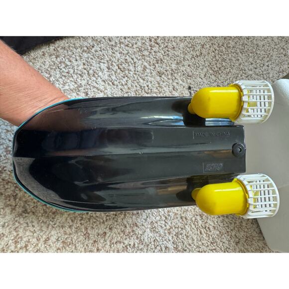 Vintage Jet Ski;  AQUA RIDER w/ Remote; Original Box from K.B. Toys, Teal; 80's - Picture 15 of 15